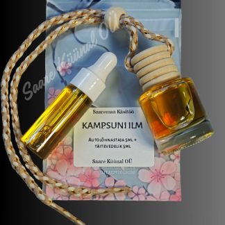 Kampsuni Ilm autolõhnastaja ja täitevedeliku komplekt sooja, pehme ja hubase aroomiga.